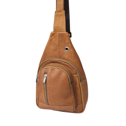 Canguro de Cuero Elegante | Estilo y Comodidad