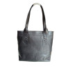 Bolso de Cuero con Doble Compartimiento Interno