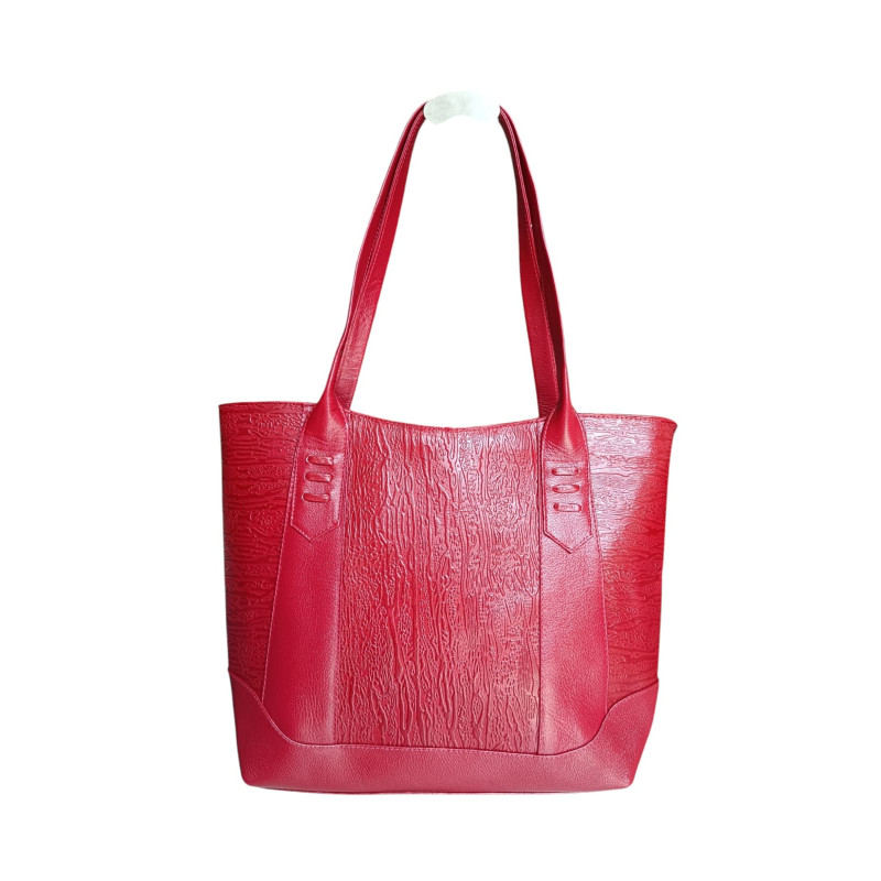 Bolso de Cuero con Doble Compartimiento Interno Bolso de Cuero con Doble Compartimiento Interno