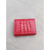 Billetera de Cuero rojo - Elegante y Funcional | Solo Cuero