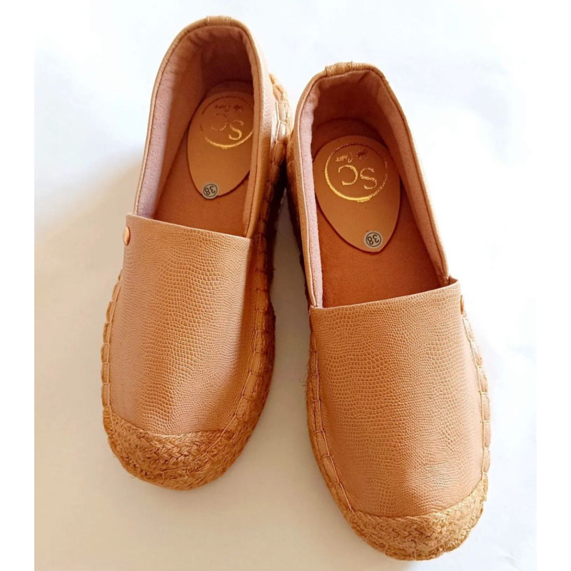 Alpargata Lola Alta - Plataforma Elegante y Cómoda | Solo Cuero Alpargata Lola Alta - Plataforma Elegante y Cómoda | Solo Cuero