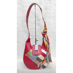 Bolso Artesanal Wayuu -Bolsos Elegancia en Cuero y Tejido | Solo Cuero
